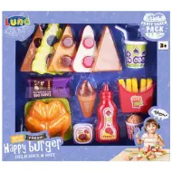 Set di cibo Happy Burger da 21 pezzi