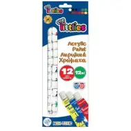 Set di colori acrilici 12ml 12 pezzi