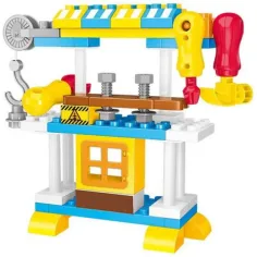 Set di costruzioni Blocks Banco da lavoro 50 pezzi immagine 2