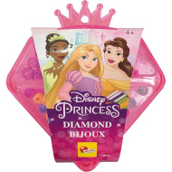 Set di creazione di gioielli delle Principesse Disney in contenitore a forma di diamante - Lisciani