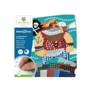 Set di creazione di mosaici Stick N Fun - Pirati