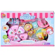 Set di dolci con torta