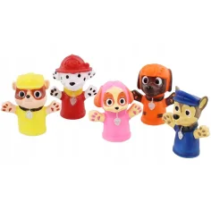 Set di finger puppet dei personaggi di Paw Patrol, confezione da 5 pezzi immagine 2