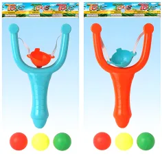 Set di fionde colorate in plastica in due varianti, 12 cm, 1 pezzo immagine 3