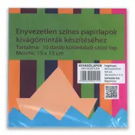 Set di fogli sagomati non adesivi 15x15 cm, 10 pezzi