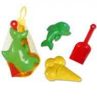 Set di formine per sabbia e paletta - D-Toys