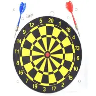 Set di freccette con frecce giallo-nere