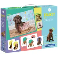 Set di giochi 4 in 1 cuccioli - Clementoni