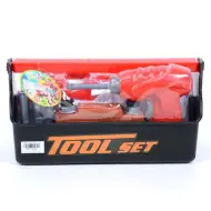 Set di giochi cassetta degli attrezzi con trapano giocattolo