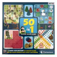 Set di giochi da tavolo 50 in 1 - Clementoni