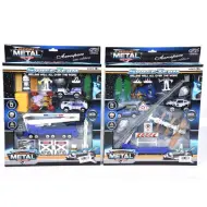 Set di giochi spaziali con veicoli e meteorite in due varianti
