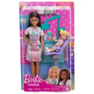 Set di gioco Barbie dentista con capelli castani - Mattel