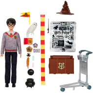 Set di gioco Binario 9 e 3/4 di Harry Potter con la bambola di Harry – Mattel