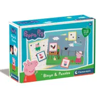 Set di gioco Peppa Pig Bingo e puzzle - Clementoni