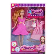 Set di gioco Pretty Mother incinta con bambola da 29 cm