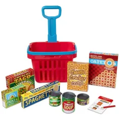 Set di gioco carrello della spesa con ruote - Melissa & Doug immagine 2