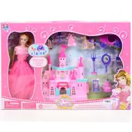 Set di gioco castello con bambola