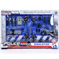 Set di gioco commando di polizia con accessori