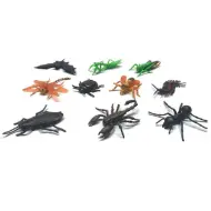 Set di gioco con 10 insetti