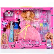 Set di gioco con bambola principessa e accessori