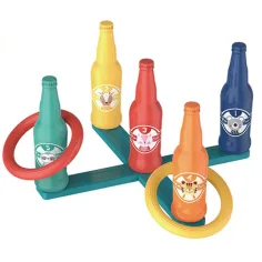 Set di gioco con lancio di anelli di vetro immagine 2