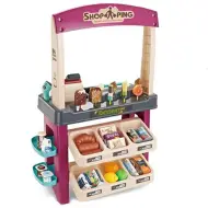Set di gioco da 55 pezzi del supermercato con luci e suoni
