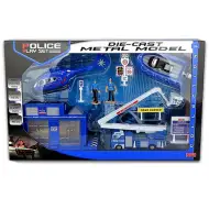 Set di gioco della polizia francese con accessori