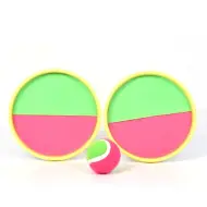 Set di gioco di abilità con palla verde-rosa cath
