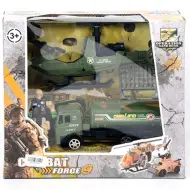 Set di gioco militare Combat Force 9 con camion