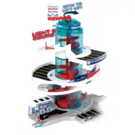 Set di gioco parcheggio Bosch Helix con effetti luminosi e sonori