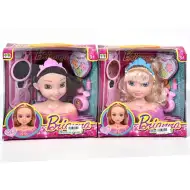 Set di gioco testa da parrucchiere Brianna disponibile in due varianti