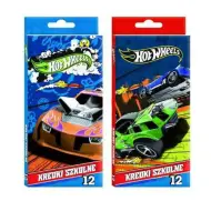 Set di matite colorate Hot Wheels da 12 pezzi
