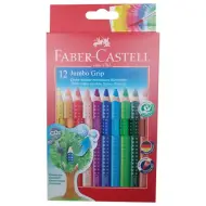 Set di matite colorate Jumbo 12 pezzi - Faber-Castell