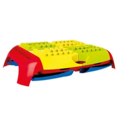 Set di mattoncini colorati con tavolo portatile immagine 2