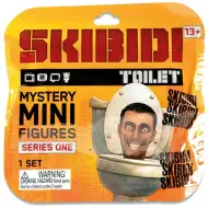 Set di minifigure sorpresa Skibidi Toilet WC 1 pezzo