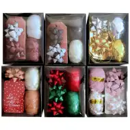 Set di nastri da imballaggio con fiocco in diverse varianti