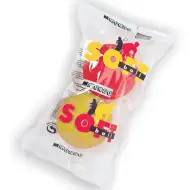 Set di palline di spugna colorate 2 pezzi 7 cm
