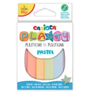Set di pasta modellabile color pastello 6 pezzi 100g - Carioca