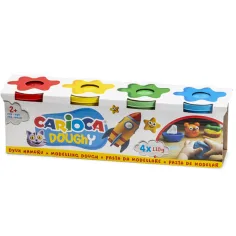 Set di pasta modellabile in vasetti 4 x 110 g - Carioca