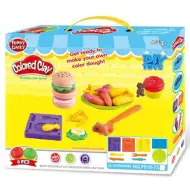 Set di pasta modellabile per hamburger con accessori