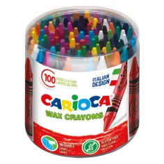 Set di pastelli a cera 100 pezzi - Carioca immagine 2