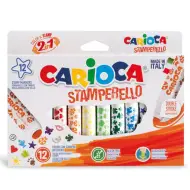 Set di pennarelli 12 pezzi - Carioca