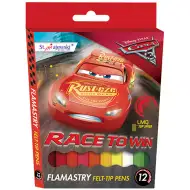 Set di pennarelli Cars, 12 pezzi