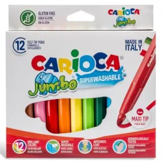 Set di pennarelli Jumbo 12 pezzi - Carioca immagine 2