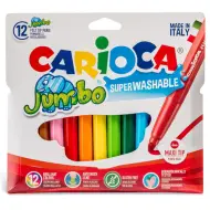 Set di pennarelli jumbo in custodia 12 pezzi - Carioca