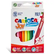 Set di pennarelli lavabili 12 pezzi - Carioca