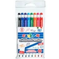 Set di pennarelli per lavagna Carioca Whiteboard 2,8mm 8 pezzi