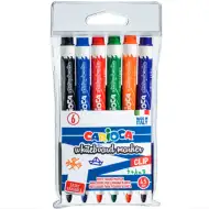 Set di pennarelli per lavagna Carioca Whiteboard 4,5mm 6 pezzi