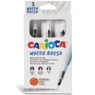 Set di pennelli ricaricabili con acqua 3 pezzi - Carioca