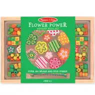 Set di perline in legno ad albero fiorito con 150 pezzi - Melissa &amp; Doug